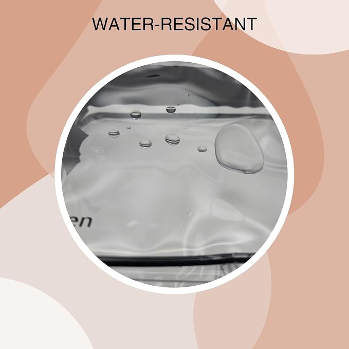 TSA Approved Clear Toiletry Bag 2-Pack, Quart Size Travel Cosmetic & Makeup Bags - Image 6