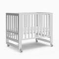 EvoNest Baby Crib, 6 in 1 Convertible Mini Crib by MAMAZING