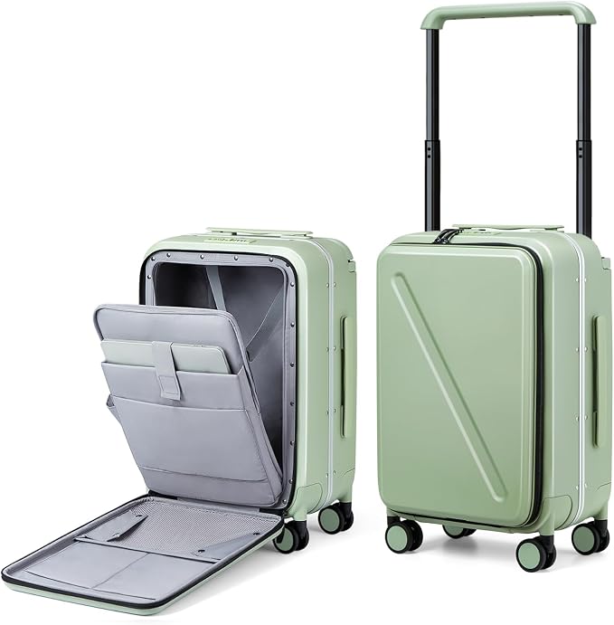 MILADA Wide Handle Carry On Luggage by MILADA
