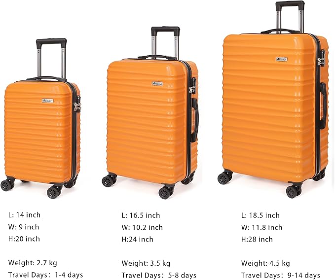 Luggage Set 3 Pieces -Suitcase Set - Image 7
