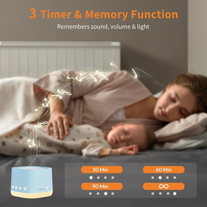 Portable White Noise Machine, Mini Sound Machine - Image 5