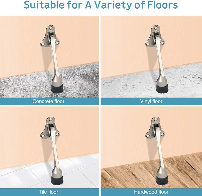 Door Stopper, Kick Down Door Stops - Image 6