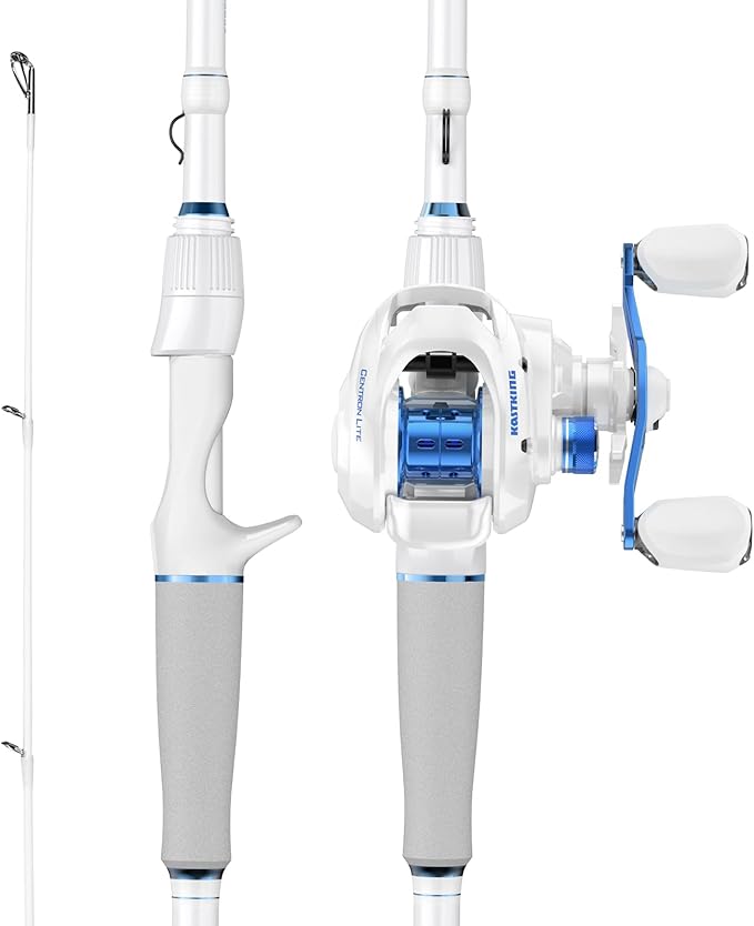 KastKing Centron Lite Fishing Rod and Reel Combo, IM6 Graphite 2Pc Blanks by KastKing