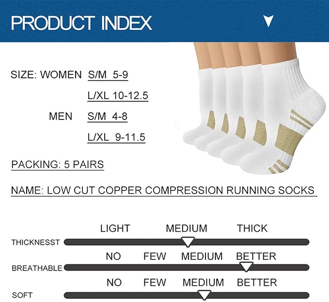 Iseasoo Copper Compression Socks - Image 6