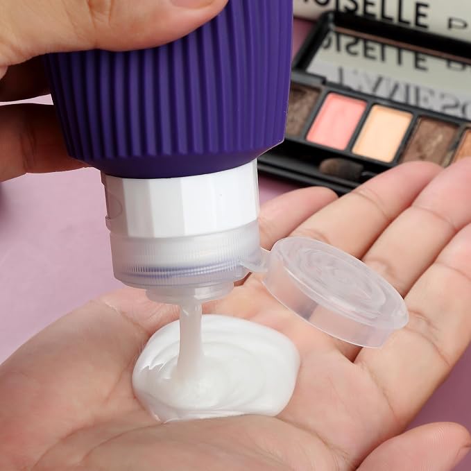 Travel Bottles for Toiletries, Large 6oz Travel Size Containers, BPA Free Leak - Image 4