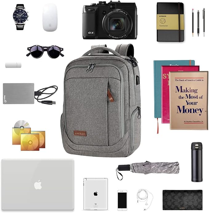 KROSER Laptop Backpack Large Computer Backpack Fits up to 17.3 Inch Laptop - Image 7