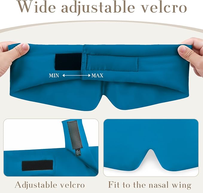 100% Mulberry Silk Sleep Mask Eye Mask - Image 4