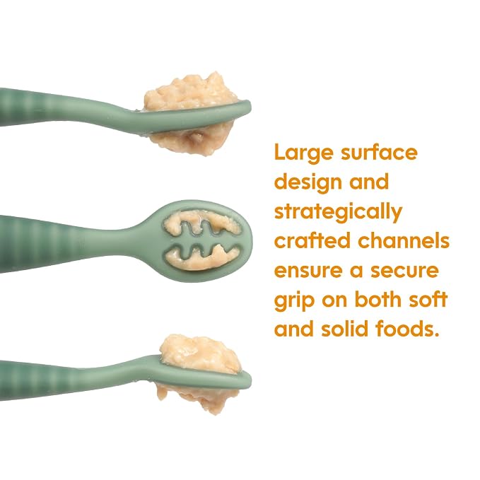 NumNum Baby Spoons Set, Baby Essentials Pre-Spoon GOOtensils - Image 3