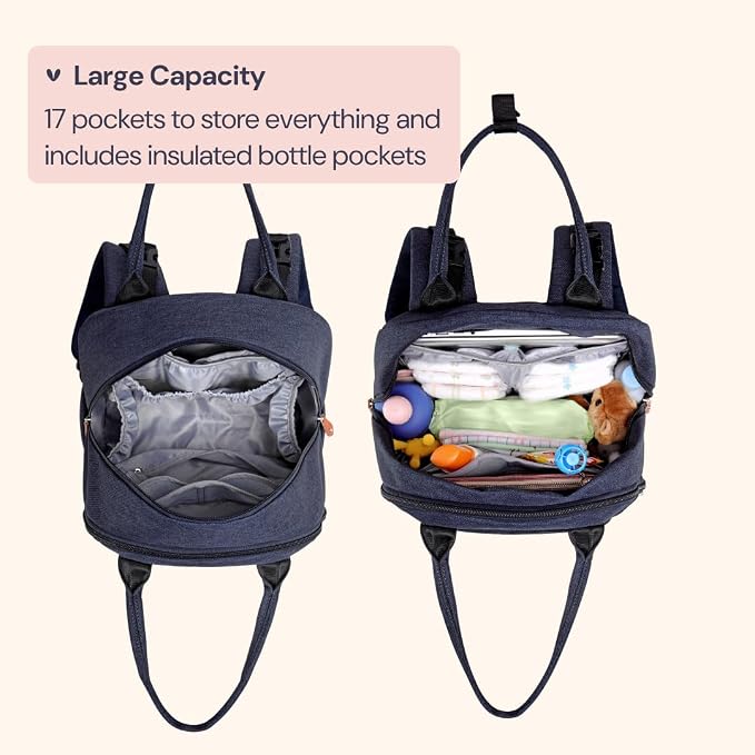 BabbleRoo Diaper Bag Backpack - Image 3
