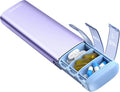 Vaydeer Metal Travel Pill Organizer, 7 Day Weekly Pill Box, Large Capacity by Vaydeer