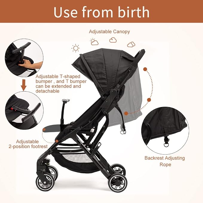 COOL KIDS Portable Stroller - Image 4