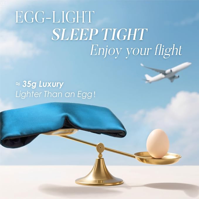 LULUSILK Reversible Mulberry Silk Sleep Mask - Image 7