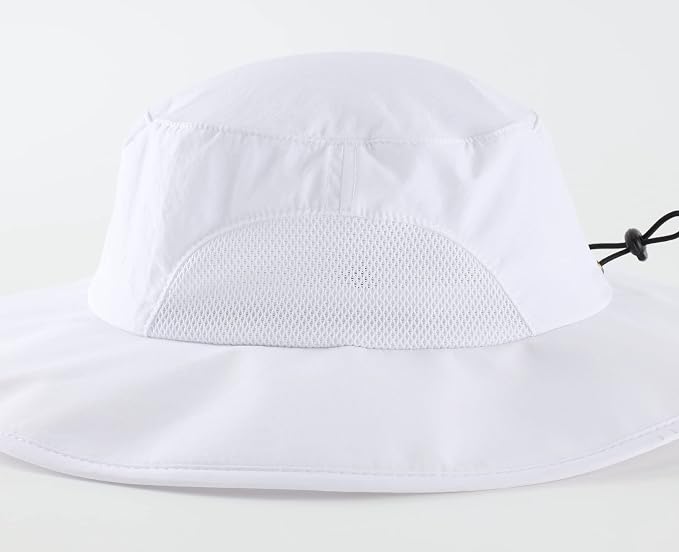 Home Prefer UPF50+ Mens Sun Hat Wide Brim Fishing Hat - Image 4