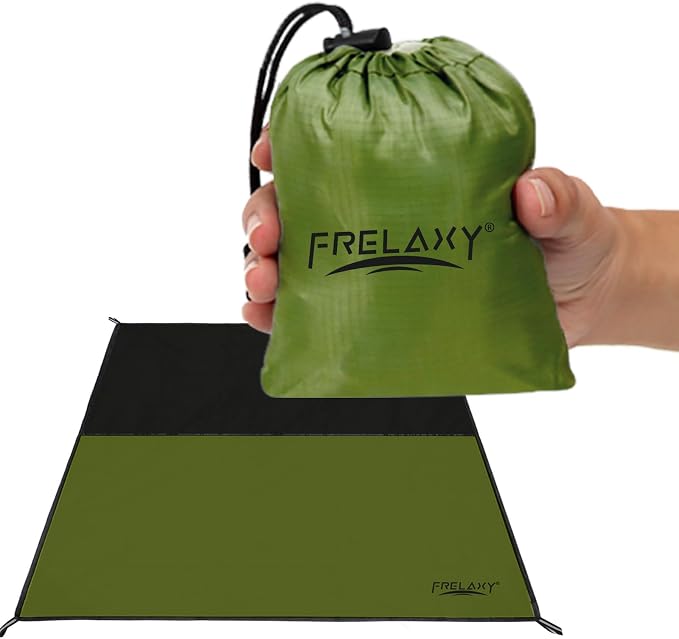 Frelaxy Pocket Picnic Blanket, Waterproof Sandproof Beach Mat, Compact Camping by Frelaxy