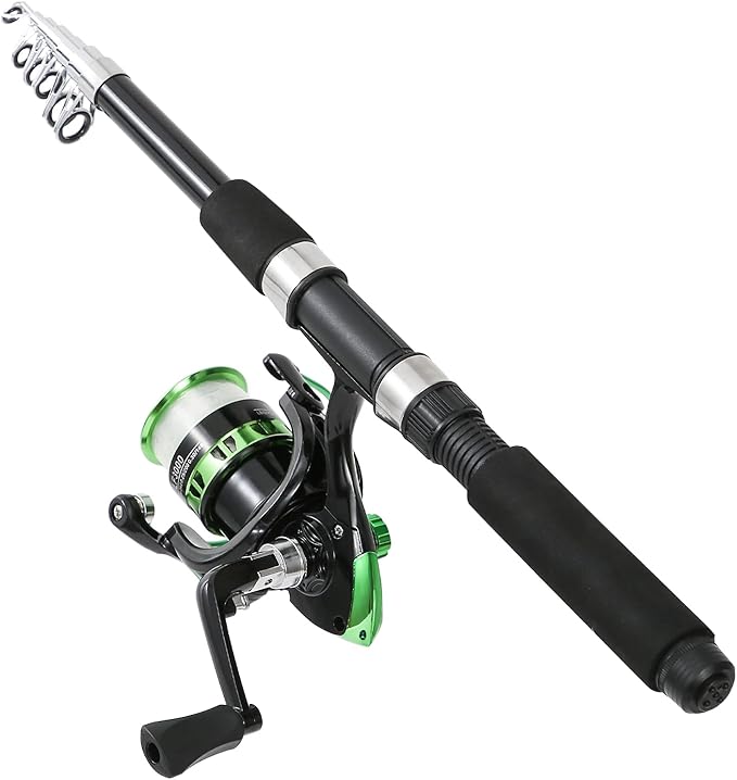 Fishing Rod, Pre-Loaded Spinning Reel Combo, Fishing Pole - Image 3