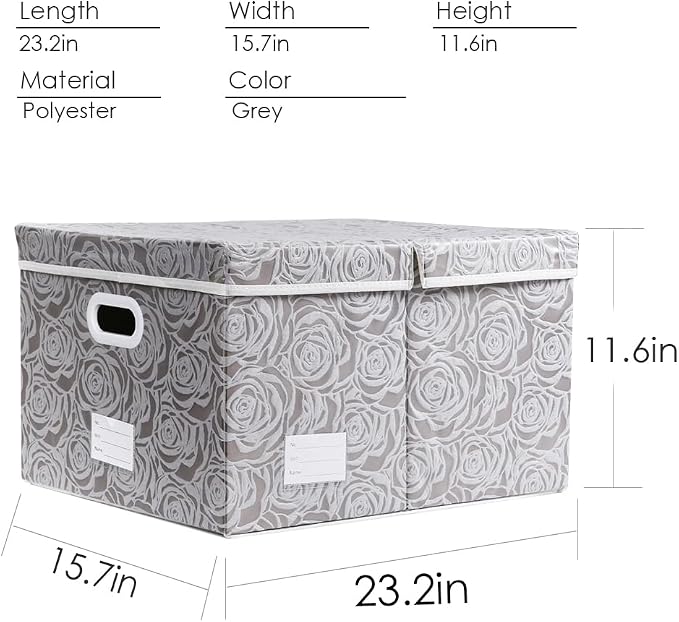 PRANDOM Jumbo Collapsible Storage Boxes - Image 4