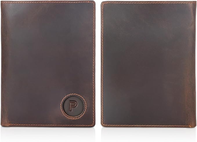 Polare Luxury RFID Blocking Leather Passport Holder Travel Wallet - Image 6