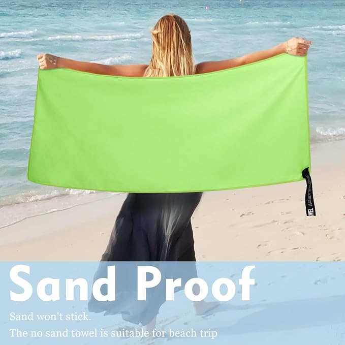 Microfiber Travel Towel, Soft Lightweight Quick Dry Towel, Super Absorbent - Image 7
