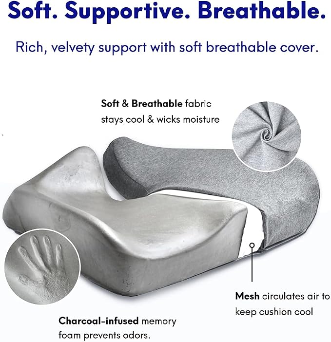 Cushion Lab Patented Pressure Relief Seat Cushion - Image 5