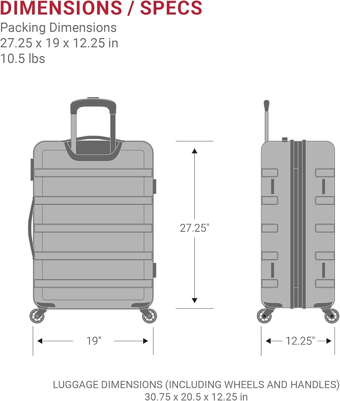 SwissGear 7366 Hardside Expandable Luggage - Image 7