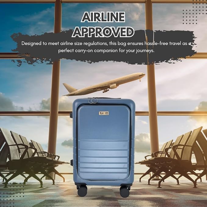 20-Inch Hardside Carry-On Luggage - Image 5