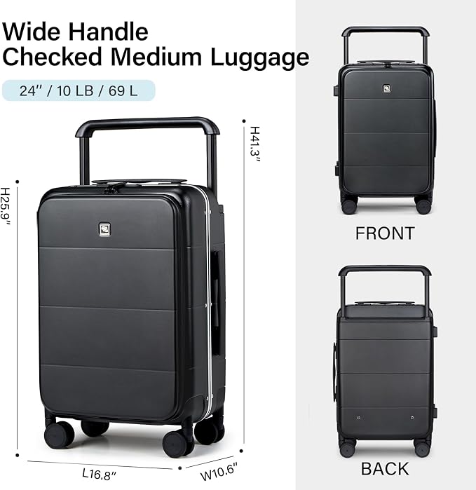 Hanke Top Opening 24 Inch Luggage - Image 6