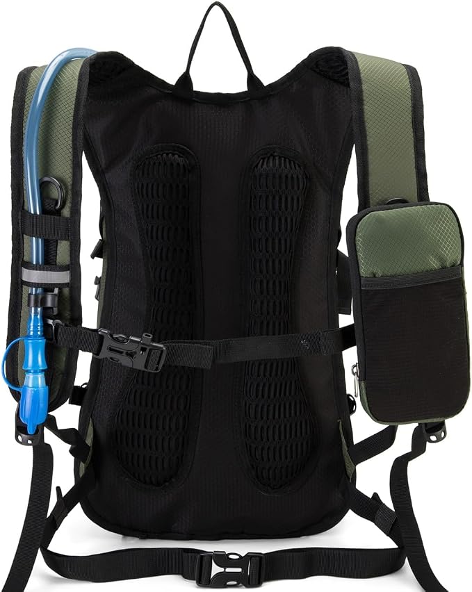 Hydration Backpack Pack with 2L Water Bladder 18L Hiking Backpack Women Men - Image 9