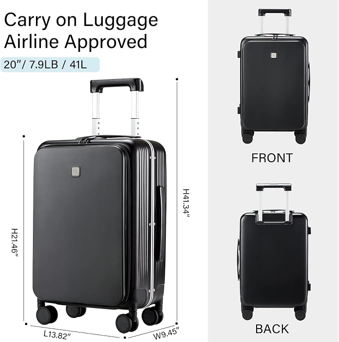 Hanke Grace Hard Shell Suitcases - Image 2