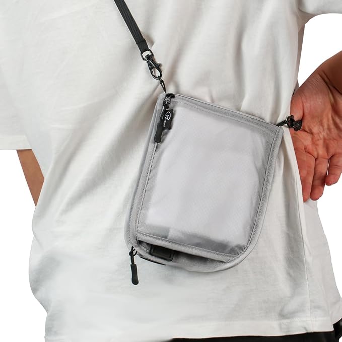 Travel Passport Holder 【1 PACK】2 in 1 Slim RFID Blocking Travel Money Belt - Image 5