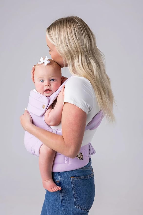 Mabē Monarch Ergonomic Baby Carrier – Premium Cotton Soft Structured Newborn to - Image 7