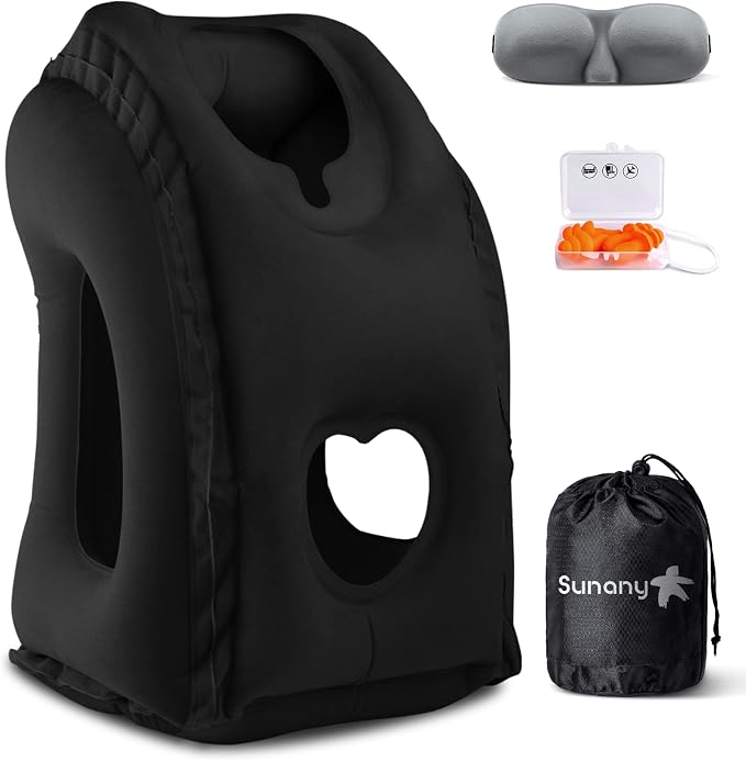 Sunany Travel Pillow, Inflatable Neck Pillow Used by Sunany