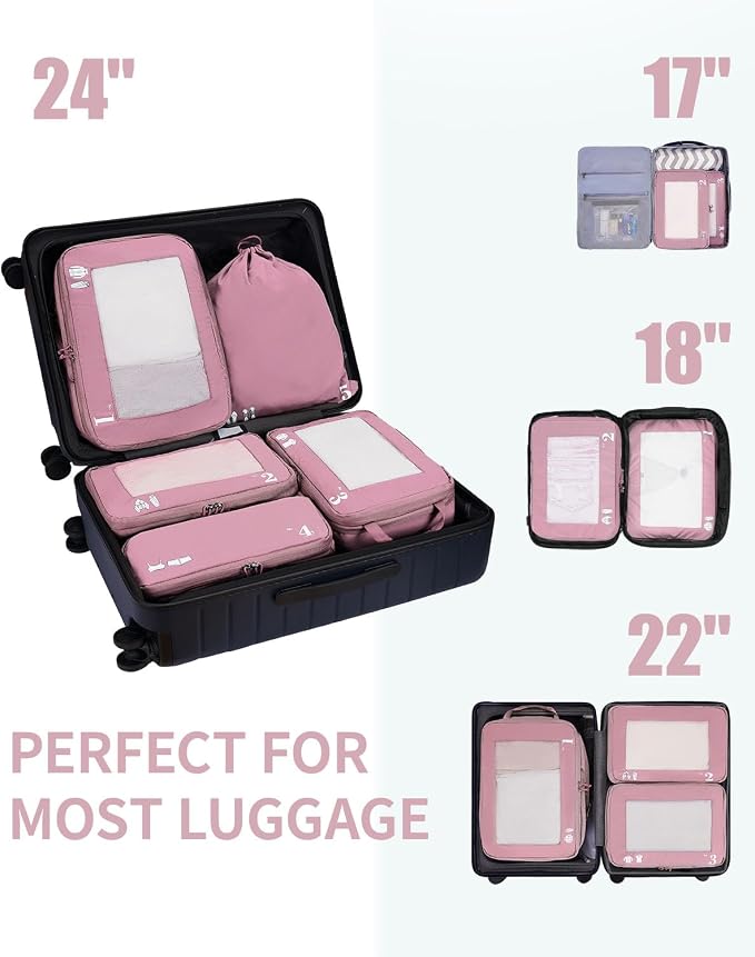 ECOHUB 5 Set Compression Packing Cubes - Image 7