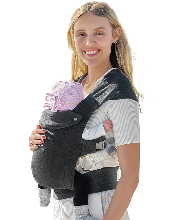 GROWNSY Baby Carrier Newborn to Toddler, Cozy Baby Wraps Carrier, Ergonomic by GROWNSY