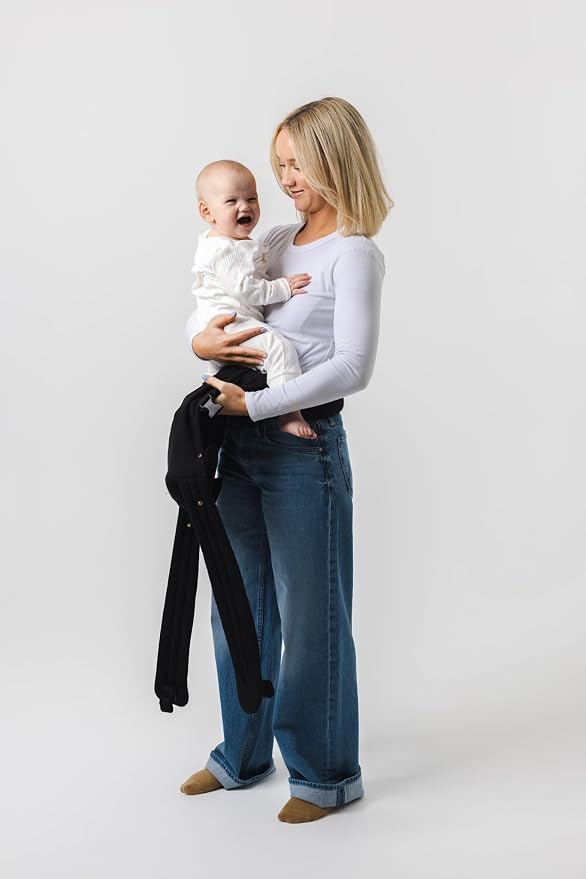 Mabē Monarch Ergonomic Baby Carrier – Premium Cotton Soft Structured Newborn to - Image 4