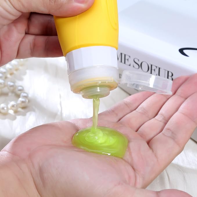 Travel Bottles for Toiletries, Tsa Approved 3oz Travel Size Containers BPA Free - Image 4