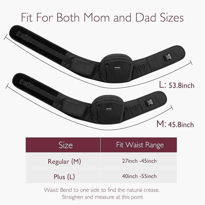 Momcozy Hip Seat Baby Carrier - Image 8