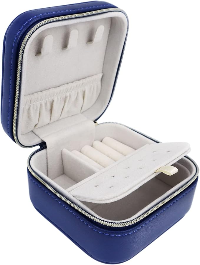 Travel Small Portable Mini Jewelry Case by BareTulip