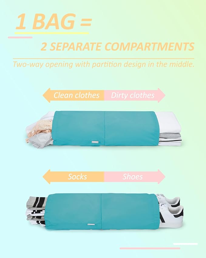 BAGSMART 6 Set Compression Packing Cubes - Image 4