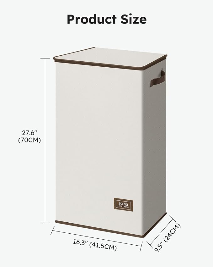 SOLEDI Slim Laundry Hamper - Image 6