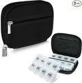 Serfeymi Weekly Travel Pill Organizer Pill Case by Serfeymi