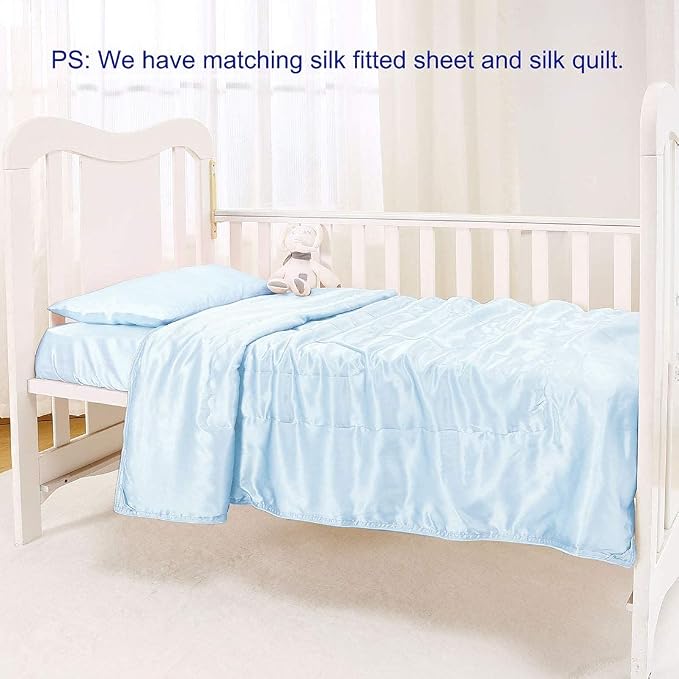 Natural Mulberry Silk Toddler Pillowcase - Image 3