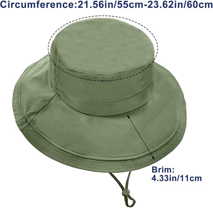 Sun Hats for Women Wide Brim Ponytail UV Protection Beach Hat Packable - Image 2