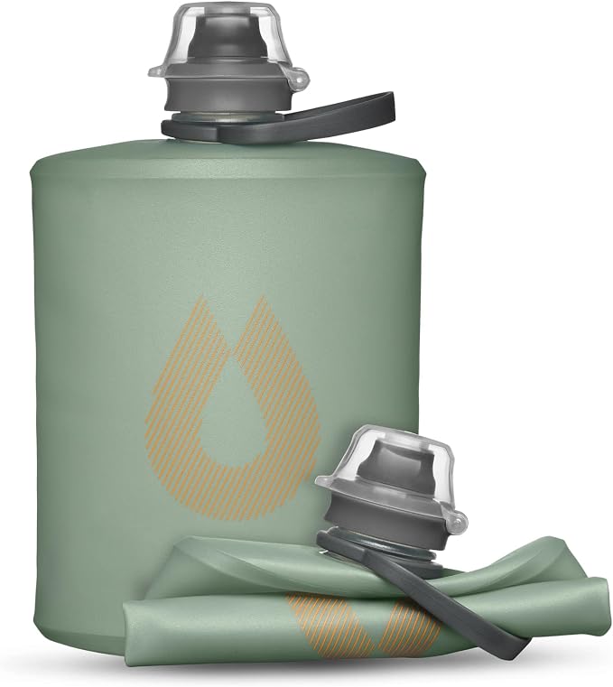 HydraPak Stow - Collapsible Backpacking Water Bottle - BPA Free, Ultra Light by Hydrapak