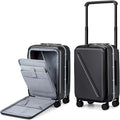 MILADA Wide Handle Carry On Luggage by MILADA