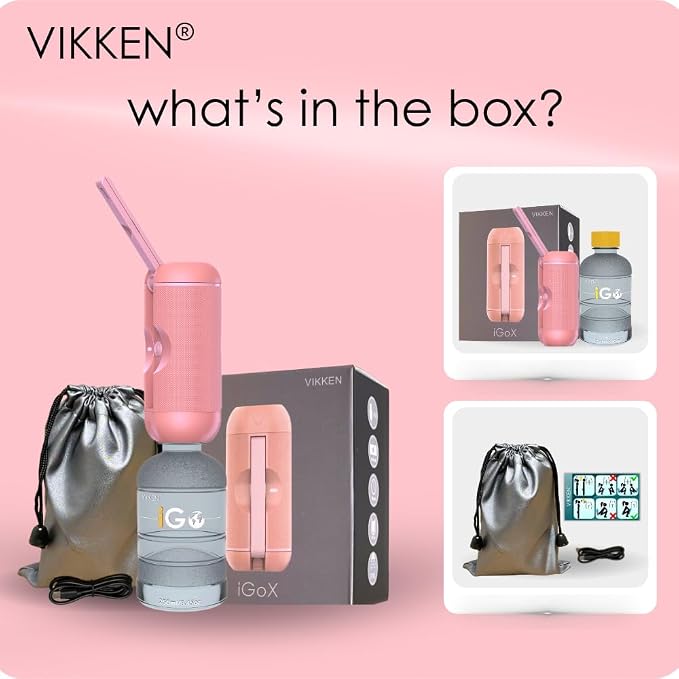 VIKKEN® 250ml iGo X Portable Travel Bidet USB-Type C Rechargeable Electric - Image 5