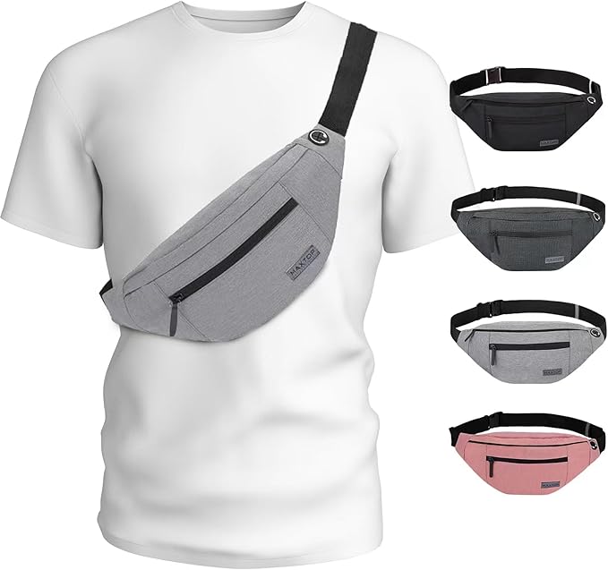 MAXTOP Large Crossbody Fanny Pack by MAXTOP