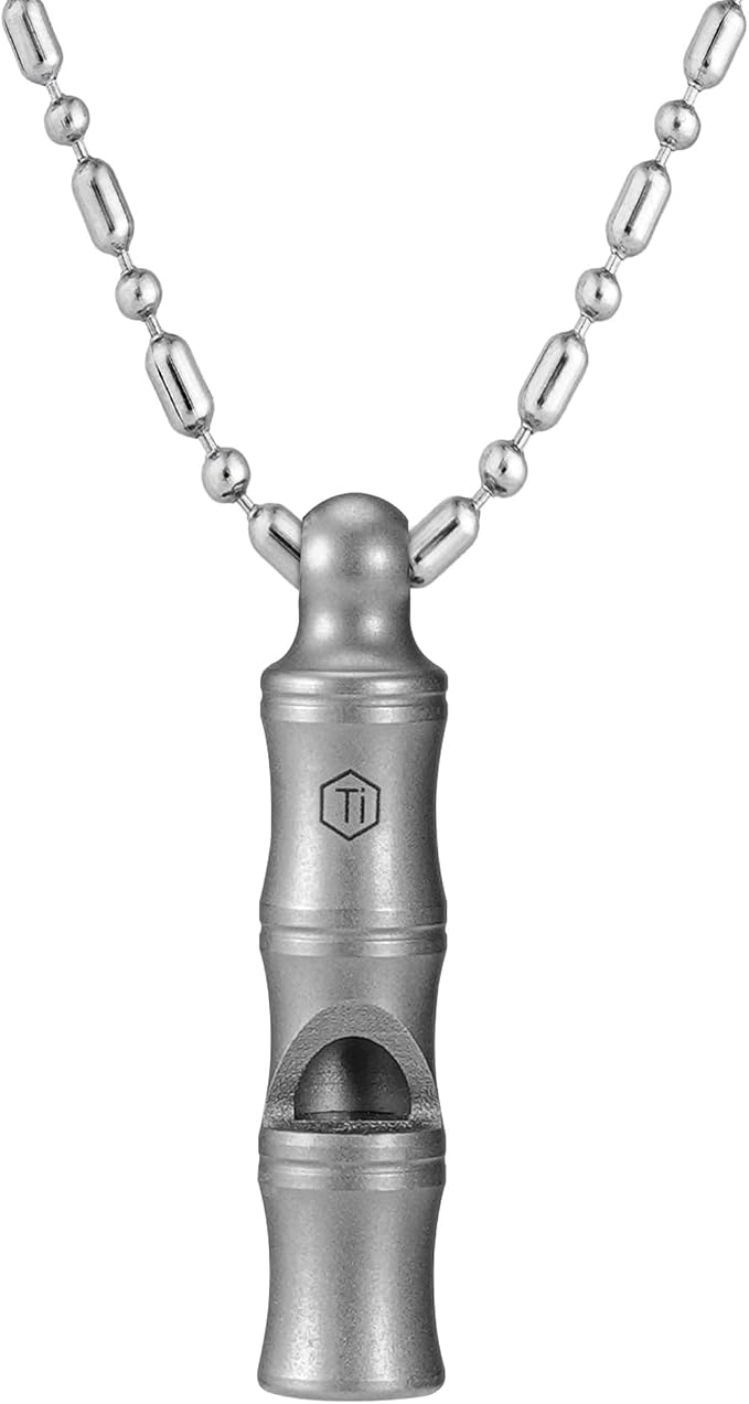 KeyUnity Titanium Emergency Whistle by KeyUnity