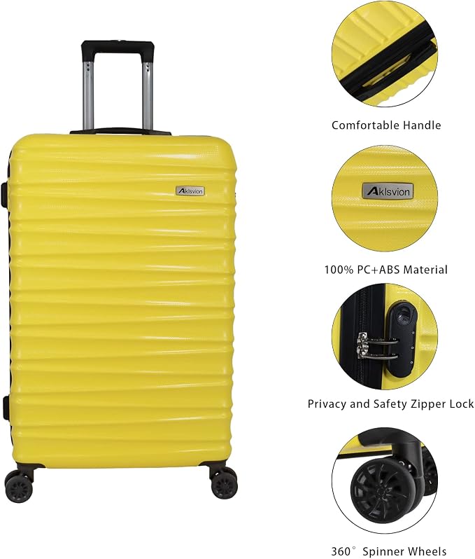 Luggage Sets 3 Piece-Suitcase Set- Luggage - Image 2