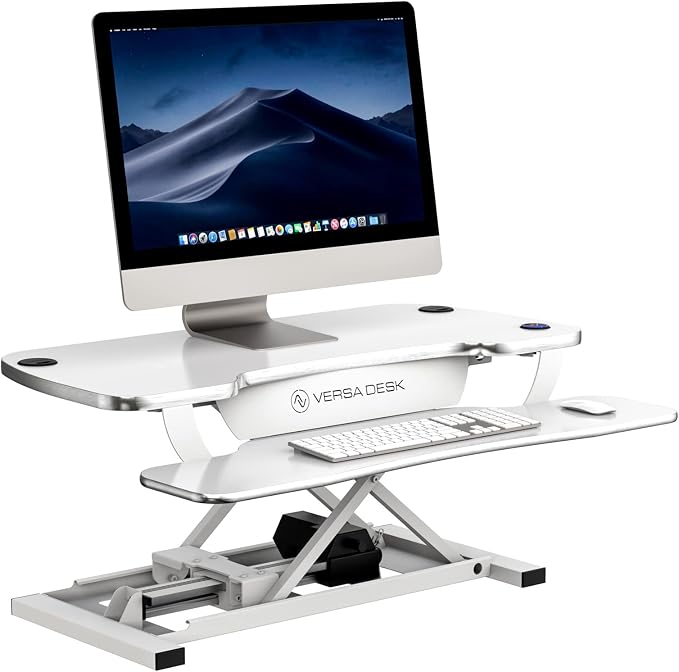 VRSADESK PowerPro™ Electric Standing Desk Converter by VERSADESK