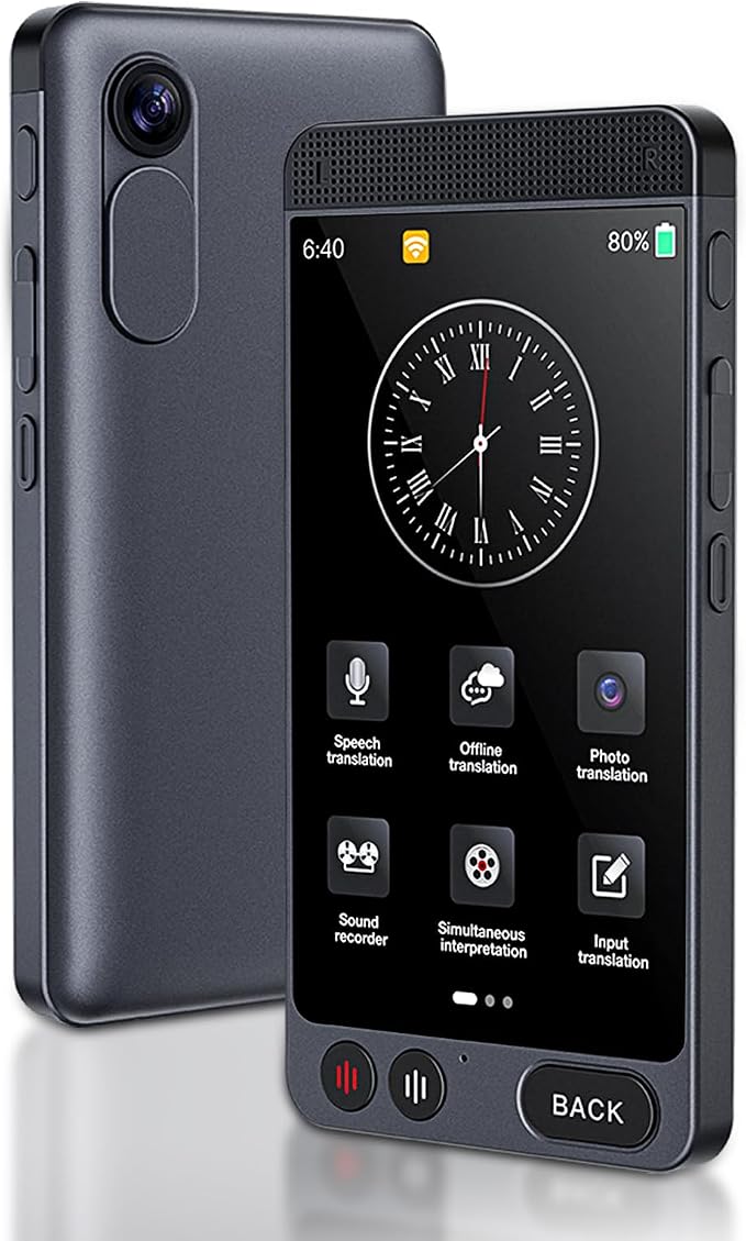 Offline Language Translator Device, No WiFi Needed Instant Translator, 142 by Unknown